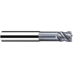 Fraisa - 4mm, 5mm LOC, 57mm OAL, 4 Flute Solid Carbide Square End Mill - Caliber Tooling