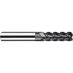 Fraisa - 1/8, 3/4" LOC, 1/8" Shank Diam, 3" OAL, 4 Flute Solid Carbide Square End Mill - Caliber Tooling