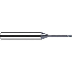 Fraisa - 0.4mm, 6mm LOC, 57mm OAL, 2 Flute Solid Carbide Square End Mill - Caliber Tooling