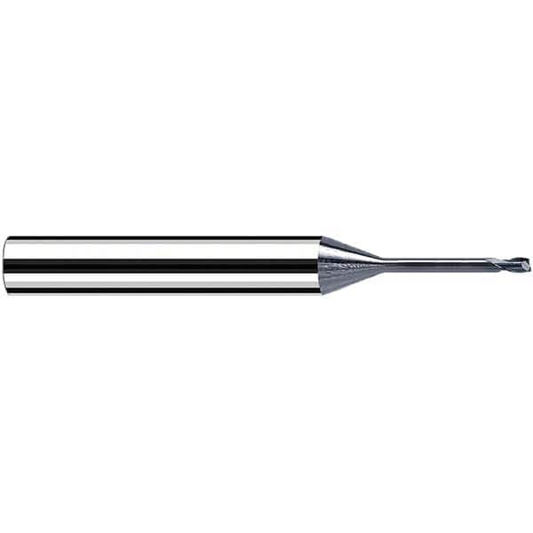 Fraisa - 3mm, 3mm LOC, 75mm OAL, 2 Flute Solid Carbide Square End Mill - Caliber Tooling