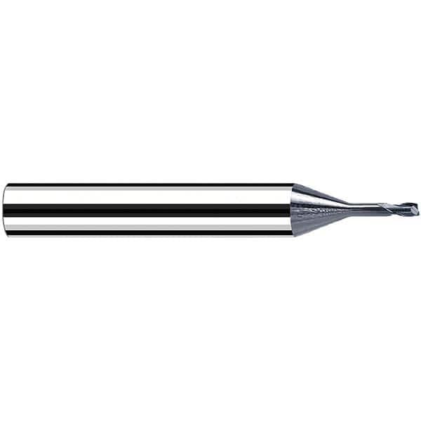 Fraisa - 1.5mm, 1.5mm LOC, 57mm OAL, 2 Flute Solid Carbide Square End Mill - Caliber Tooling