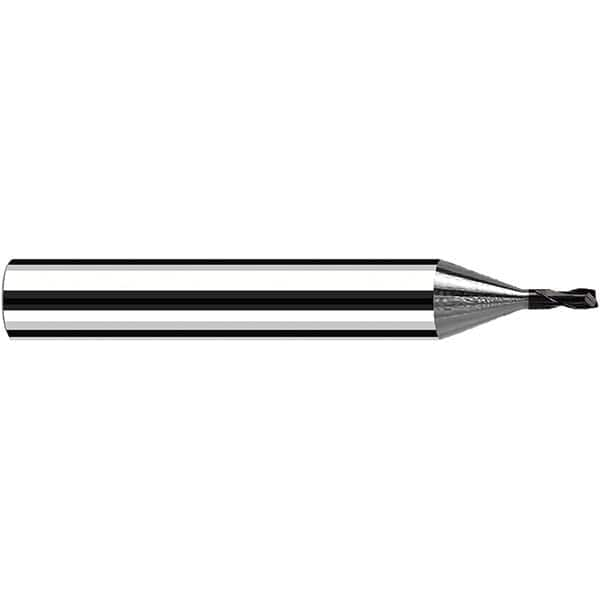 Fraisa - 1.5mm Diam 2 Flute Solid Carbide 0.2mm Corner Radius End Mill - Caliber Tooling