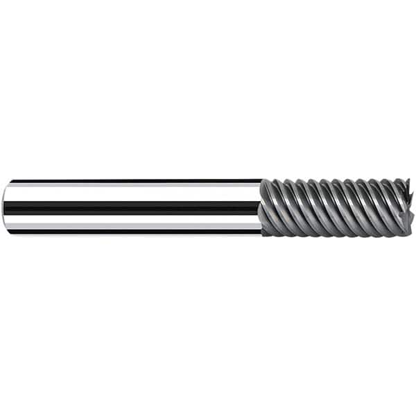 Fraisa - 4mm, 11mm LOC, 57mm OAL, 5 Flute Solid Carbide Square End Mill - Caliber Tooling