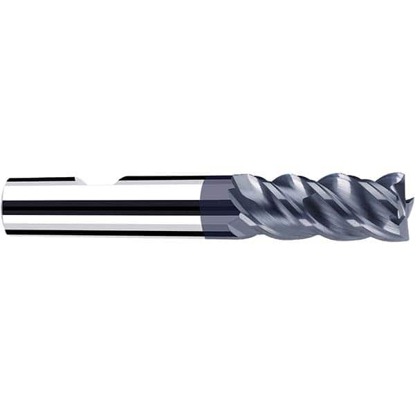 Fraisa - 12mm, 27mm LOC, 83mm OAL, 4 Flute Solid Carbide Square End Mill - Caliber Tooling