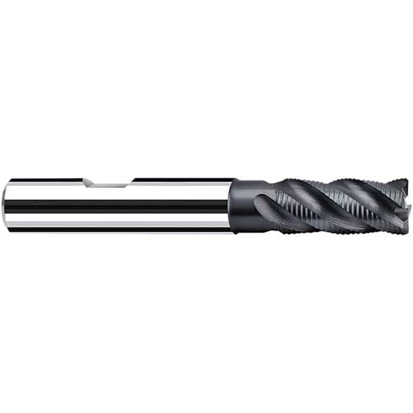 Fraisa - 8mm, 19mm LOC, 63mm OAL, 4 Flute Solid Carbide Square End Mill - Caliber Tooling