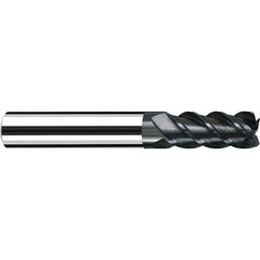 Fraisa - 1/4, 3/4" LOC, 1/4" Shank Diam, 2-1/2" OAL, 4 Flute Solid Carbide Square End Mill - Caliber Tooling