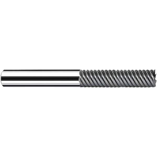 Fraisa - 4mm, 17mm LOC, 63mm OAL, 5 Flute Solid Carbide Square End Mill - Caliber Tooling