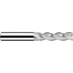 Fraisa - 1/2, 1-1/2" LOC, 1/2" Shank Diam, 4" OAL, 3 Flute Solid Carbide Square End Mill - Caliber Tooling