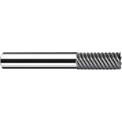 Fraisa - 1/8, 1/4" LOC, 1/8" Shank Diam, 2-1/4" OAL, 5 Flute Solid Carbide Square End Mill - Caliber Tooling