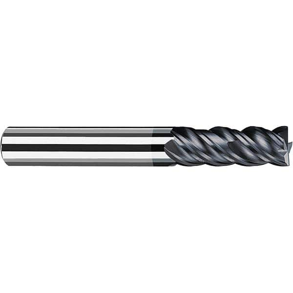 Fraisa - 5/8, 1-9/16" LOC, 5/8" Shank Diam, 4" OAL, 4 Flute Solid Carbide Square End Mill - Caliber Tooling