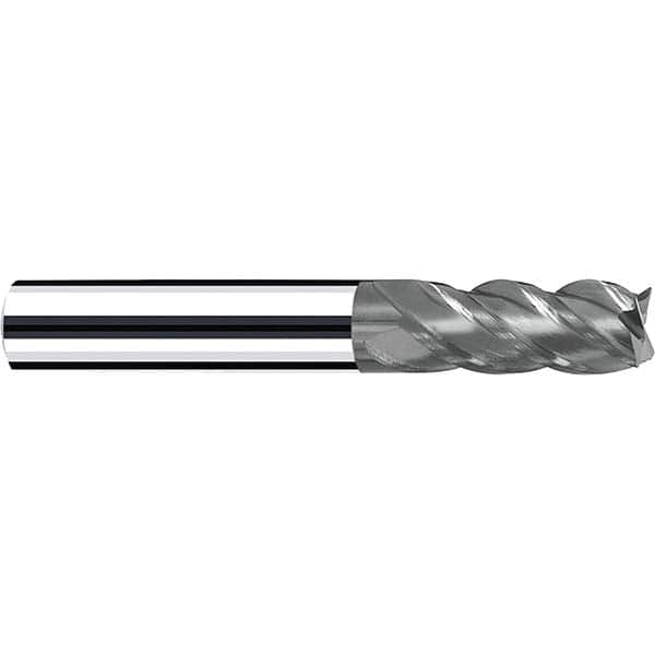 Fraisa - 1/2, 1-1/16" LOC, 1/2" Shank Diam, 3-1/4" OAL, 4 Flute Solid Carbide Square End Mill - Caliber Tooling