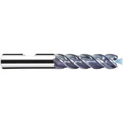 Fraisa - 8mm Diam 4 Flute Solid Carbide 0.15mm Corner Radius End Mill - Caliber Tooling