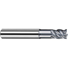 Fraisa - 3/8" Diam 4 Flute Solid Carbide 0.02" Corner Radius End Mill - Caliber Tooling