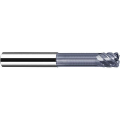 Fraisa - 3/16" Diam 4 Flute Solid Carbide 0.02" Corner Radius End Mill - Caliber Tooling