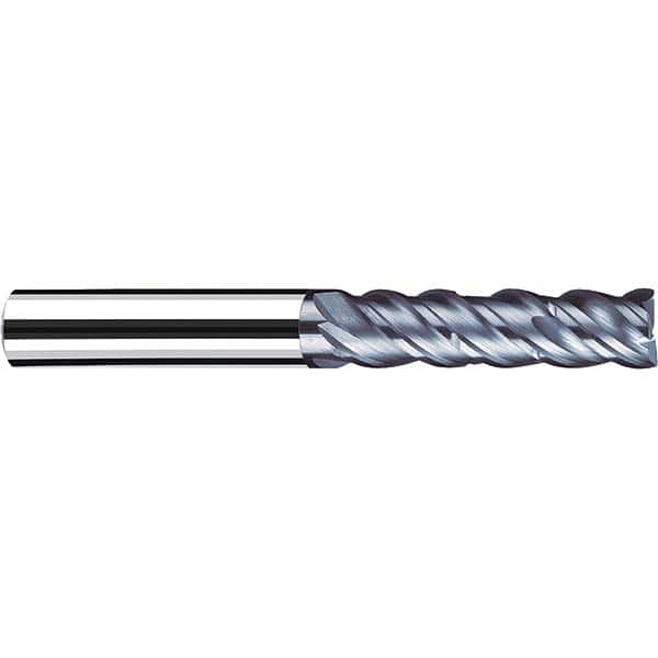 Fraisa - 3/4, 2-1/4" LOC, 3/4" Shank Diam, 4-3/4" OAL, 4 Flute Solid Carbide Square End Mill - Caliber Tooling