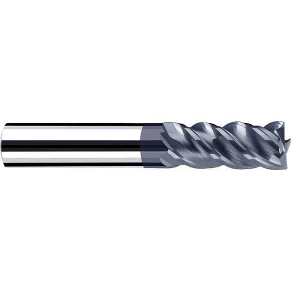 Fraisa - 5/8, 1-1/4" LOC, 5/8" Shank Diam, 3-1/2" OAL, 4 Flute Solid Carbide Square End Mill - Caliber Tooling