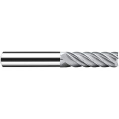 Fraisa - 8mm, 24mm LOC, 72mm OAL, 6 Flute Solid Carbide Square End Mill - Caliber Tooling