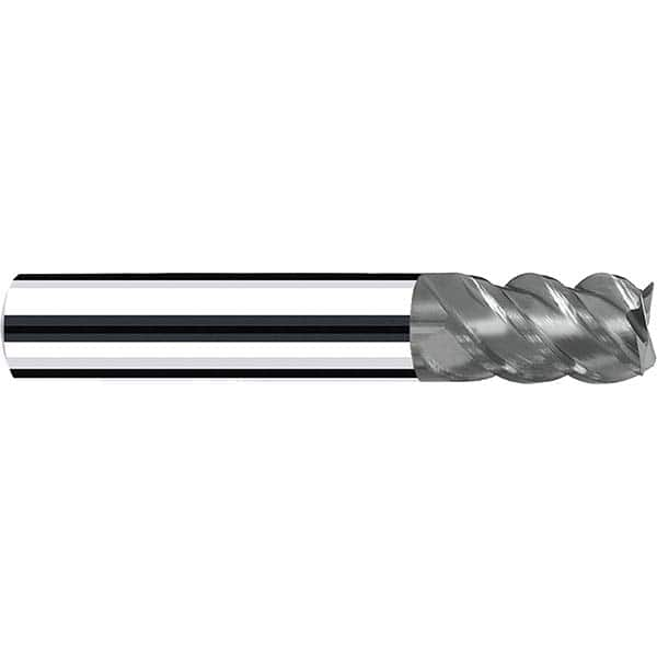 Fraisa - 1/4, 5/16" LOC, 1/4" Shank Diam, 2" OAL, 4 Flute Solid Carbide Square End Mill - Caliber Tooling