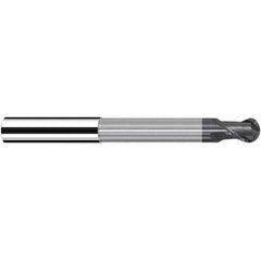 Fraisa - 8mm Diam, 9mm LOC, 2 Flute Solid Carbide Ball End Mill - Caliber Tooling