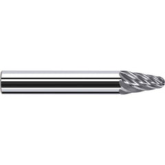 Fraisa - 4 Flute Solid Carbide Circle Segment Taper Form End Mill - Caliber Tooling