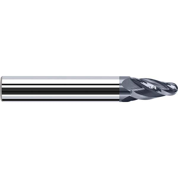 Fraisa - 4 Flute Solid Carbide Circle Segment Taper Form End Mill - Caliber Tooling