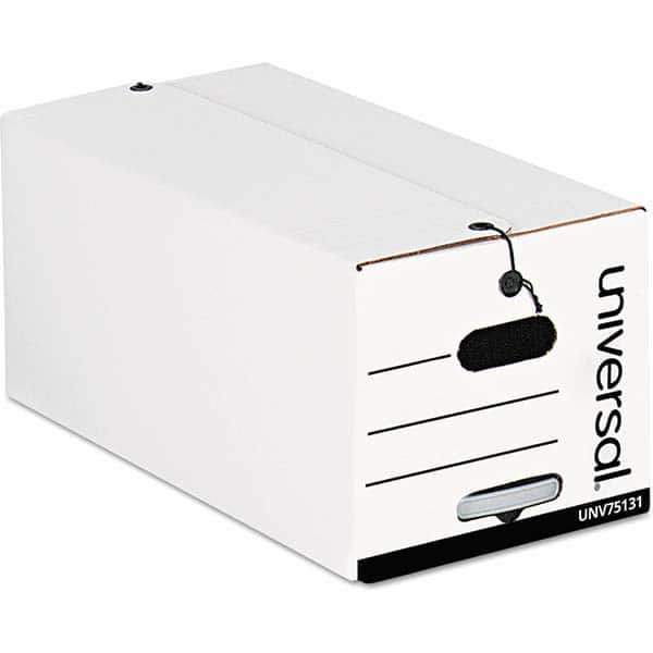 UNIVERSAL - Compartment Storage Boxes & Bins Type: String & Button Box Color: White - Caliber Tooling