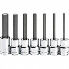 GEARWRENCH - Hex & Torx Bit Socket Sets Type: Hex Bits Drive Size: 3/8 - Caliber Tooling