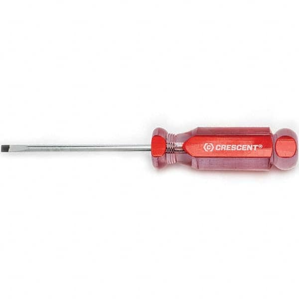 Crescent - Slotted Screwdrivers Tool Type: Screwdriver Overall Length Range: 7" - 9.9" - Caliber Tooling