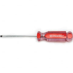 Crescent - Slotted Screwdrivers Tool Type: Screwdriver Overall Length Range: 7" - 9.9" - Caliber Tooling