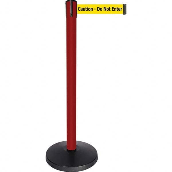 Tensator - Barrier Posts Type: Tensabarrier Post Post Color/Finish: Red - Caliber Tooling