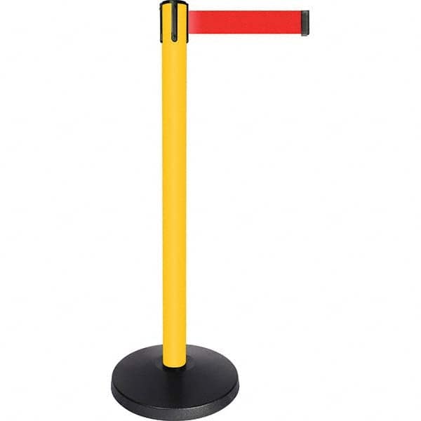 Tensator - Barrier Posts Type: Tensabarrier Post Post Color/Finish: Yellow - Caliber Tooling