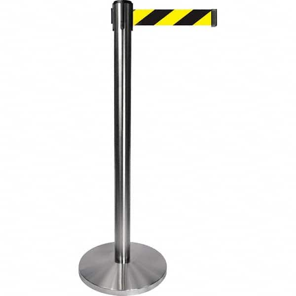 Tensator - Barrier Posts Type: Tensabarrier Post Post Color/Finish: Satin Chrome - Caliber Tooling