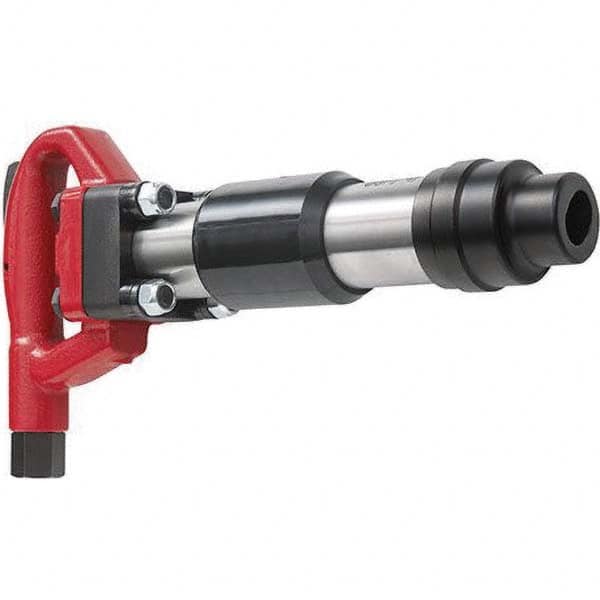 Chicago Pneumatic - 1,700 BPM, 1-1/8" Long Stroke, Air Chipping Hammer - Caliber Tooling