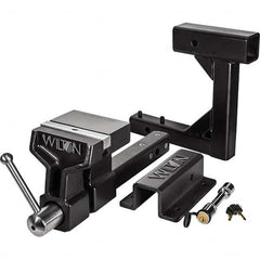 Wilton - 6" Jaw Width x 5-3/4" Jaw Opening, 5" Throat Depth, Bench & Pipe Combination Vise - Caliber Tooling