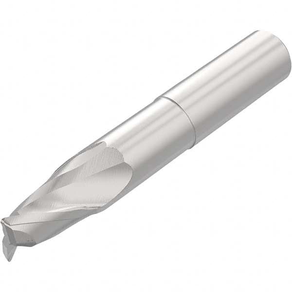 Niagara Cutter - 3/4" Diam 2 Flute Solid Carbide 0.12" Corner Radius End Mill - Caliber Tooling