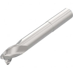 Niagara Cutter - 3/4" Diam 3 Flute Solid Carbide 0.09" Corner Radius End Mill - Caliber Tooling