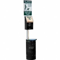 DOGIPOT - Pet Waste Stations Mount Type: Pole Mount Overall Height Range (Feet): 4' - 8' - Caliber Tooling