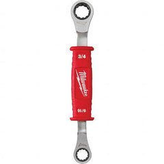 Milwaukee Tool - Combination Wrenches Type: Combination Wrench Tool Type: Ratcheting; Reversible Ratcheting - Caliber Tooling