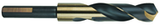 11/16" HSS - 1/2" Reduced Shank Drill - 118° Standard Point - Caliber Tooling