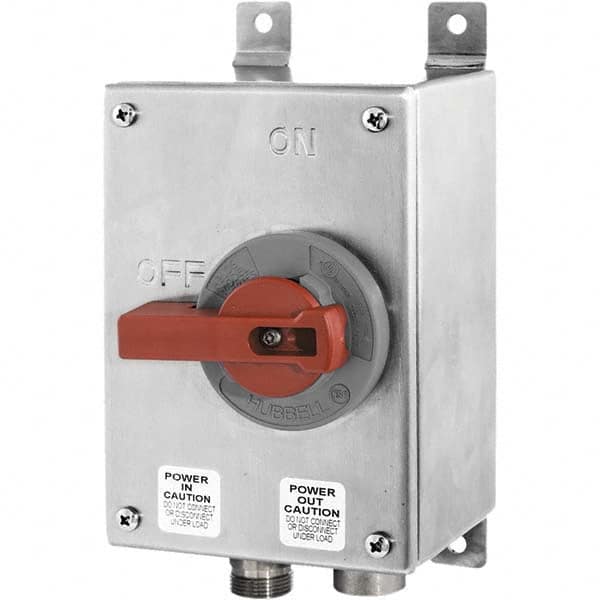 Hubbell Wiring Device-Kellems - Cam & Disconnect Switches Enclosure Type: Enclosed Fused: NonFused - Caliber Tooling