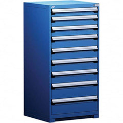 Rousseau Metal - Modular Storage Cabinets Number of Drawers: 9.000 Height (Inch): 60 - Caliber Tooling