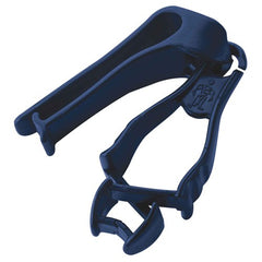 3405Md Deep Blue Metal Detectable Grabber - Belt Clip Mount - Caliber Tooling