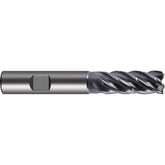 Guhring - 20mm Diam 5 Flute Carbide 0.4mm Chamfer Width End Mill - Caliber Tooling