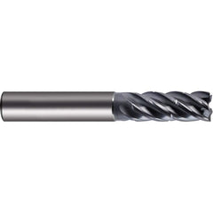 Guhring - 8mm Diam 5 Flute Carbide 0.16mm Chamfer Width End Mill - Caliber Tooling