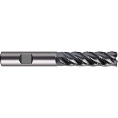 Guhring - 16mm Diam 5 Flute Carbide 0.32mm Chamfer Width End Mill - Caliber Tooling