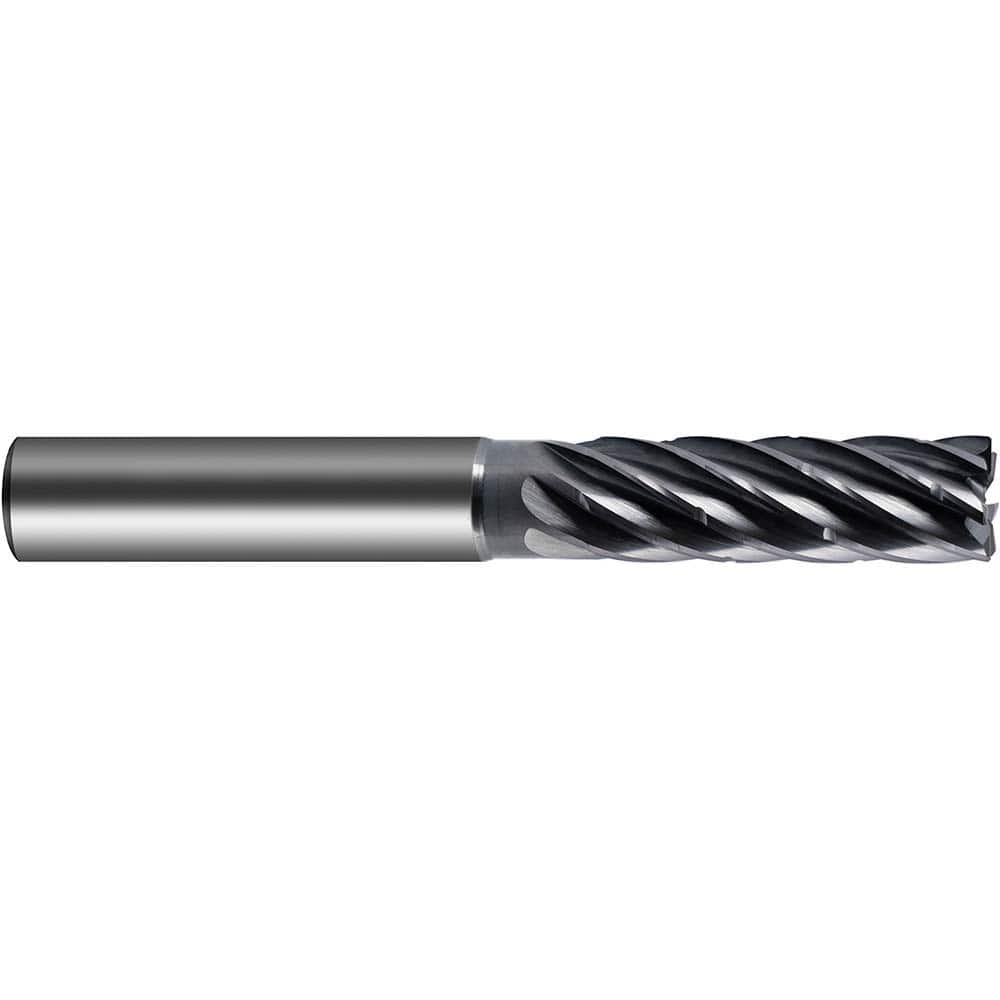 Guhring - 16mm Diam 7 Flute Carbide 0.32mm Chamfer Width End Mill - Caliber Tooling