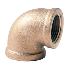 Brass Pipe 90 ° Elbow: 1/4″ Fitting, FNPT x FNPT, Class 250, Lead Free 250 psi, Brass