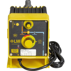 Metering Pumps; Type: Chemical; GPH: 20.0; Voltage: 110-120 VAC @ 50/60 Hz; Voltage: 110-120 VAC @ 50/60 Hz; Pressure: 25