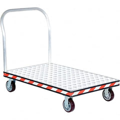 Vestil - 3,600 Lb Capacity Aluminum Platform Truck - Exact Industrial Supply