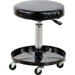 Vestil - Swivel & Adjustable Stools Type: Adjustable Height Stool Base Type: PAD Base - Caliber Tooling